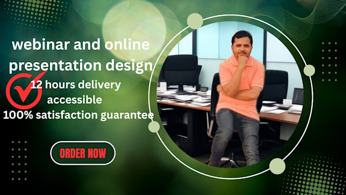 design google slides presentation for webinars lectures and online training