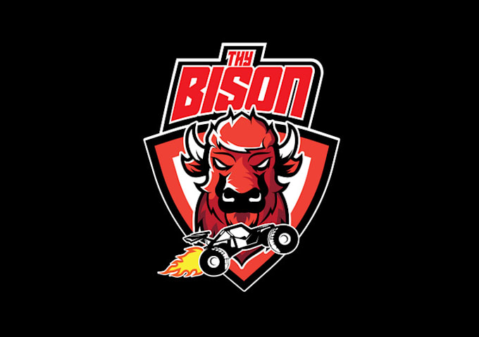 design attract thy bison rocket league logo