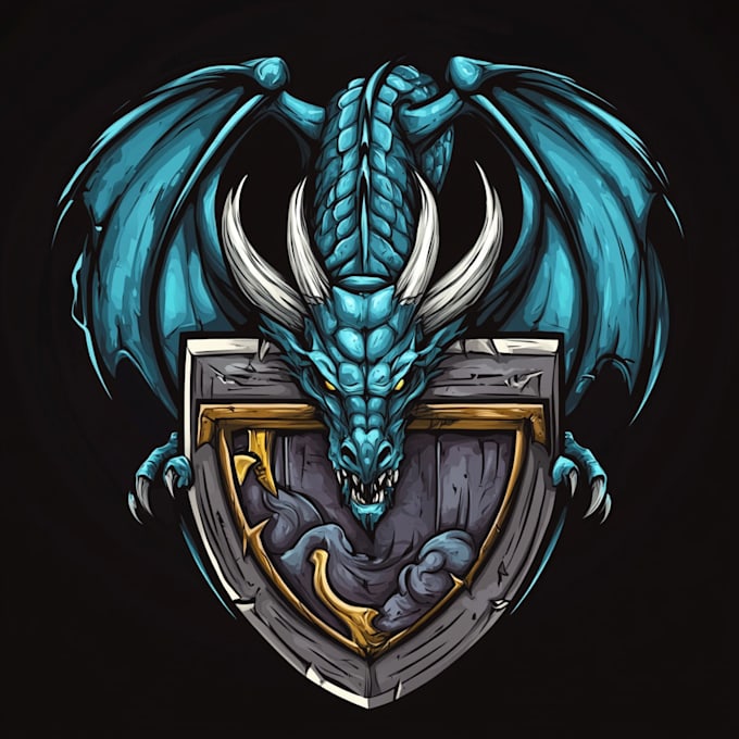 design creative fantasy game logo for mobile seeks