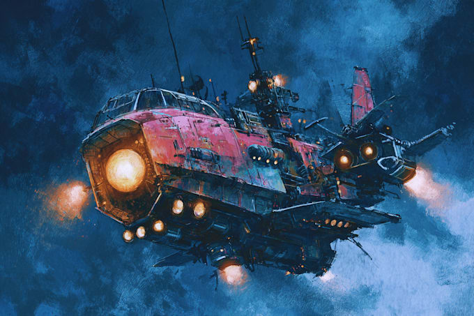 sci fi illustration and sci fi art