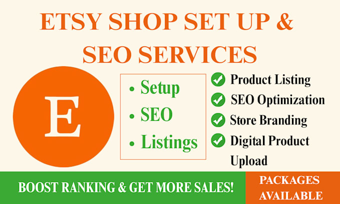 setup etsy shop design etsy digital product shop etsy store seo listings setup