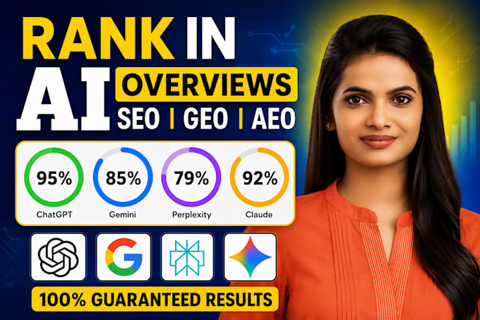 increase ai visibility score to rank website in chatgpt, gemini with GEO aeo SEO