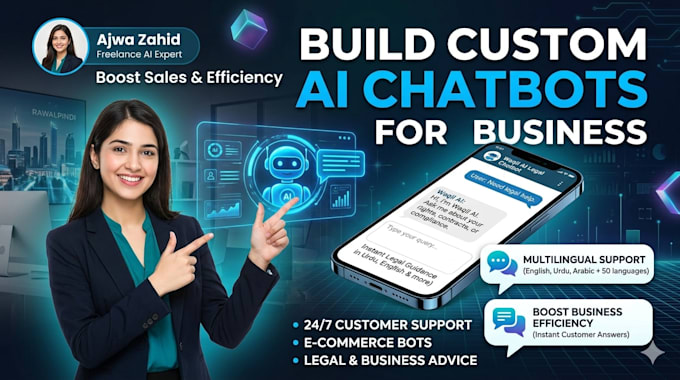 build custom aichatbots  for business