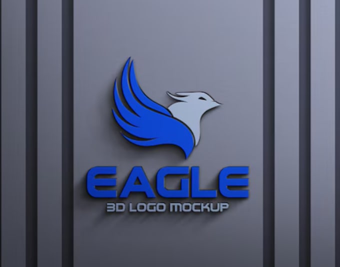 make a stylish eagle bird logo for your company