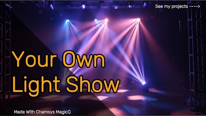 make your light show for 7 dollars pr timecoded minute