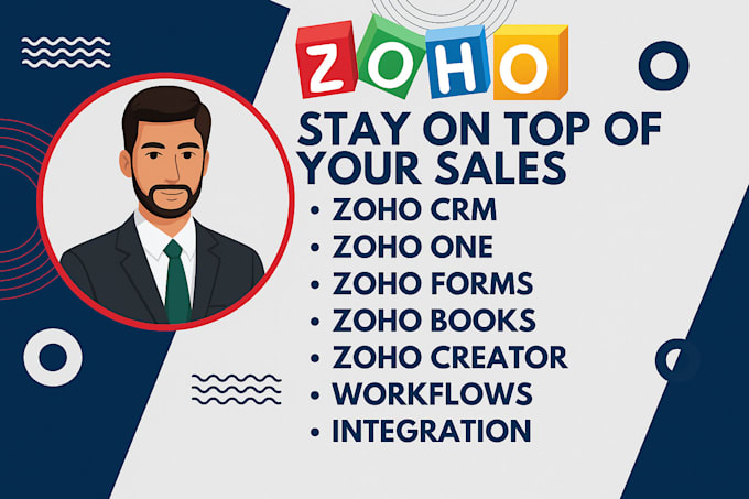 do zoho CRM, zoho one, zoho books, setup and customization