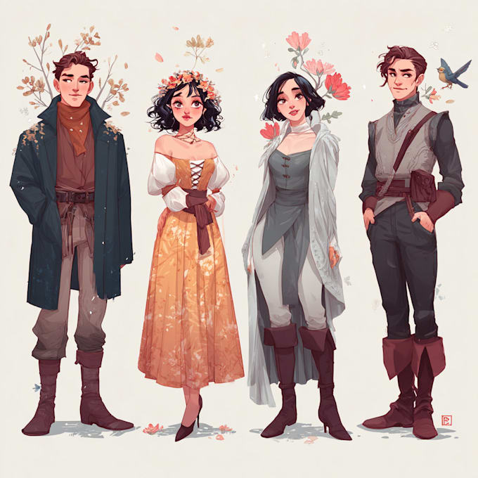 illustrate your oc or dnd character art
