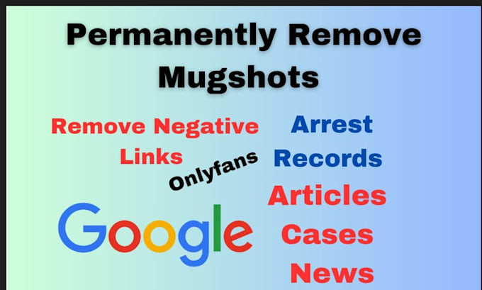 remove mugshot, negative links,leaked, unwanted and onlyfans content under dmca