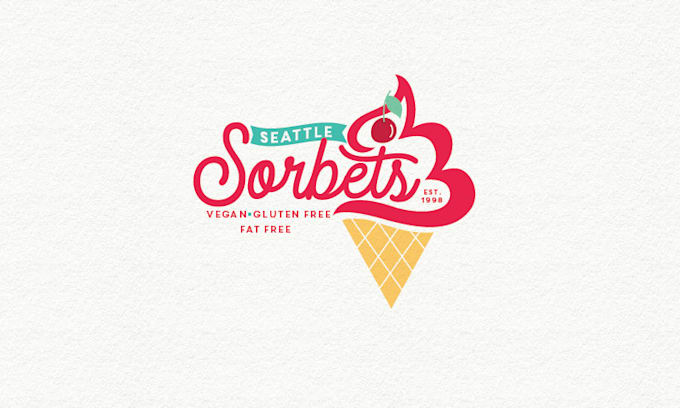 make ice cream, candy, chocolate, sweets logo