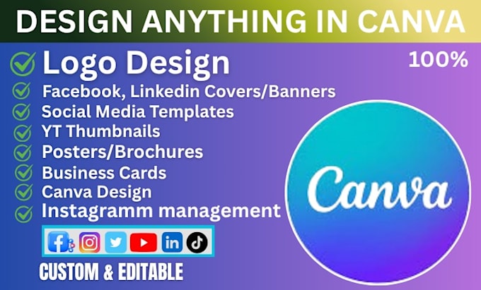 be design customizable social media posts and ads using canva