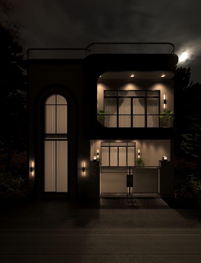 do realistic interior and exterior rendering