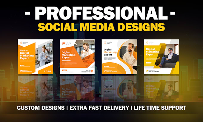 Design eye catchy instagram facebook ads and social media posts by Dyna ...