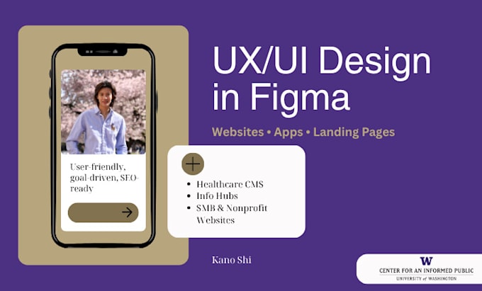 Clean and user friendly ux ui in figma by Jjjoiii | Fiverr