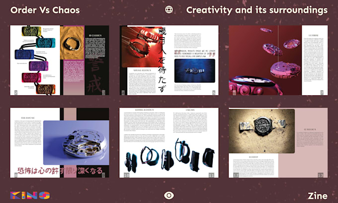 Design professional magazine, zine, and editorial layouts by Kian ...