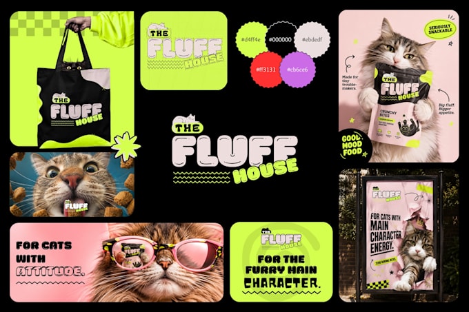 create a high end logo design, brand style guide, and brand identity brandbook