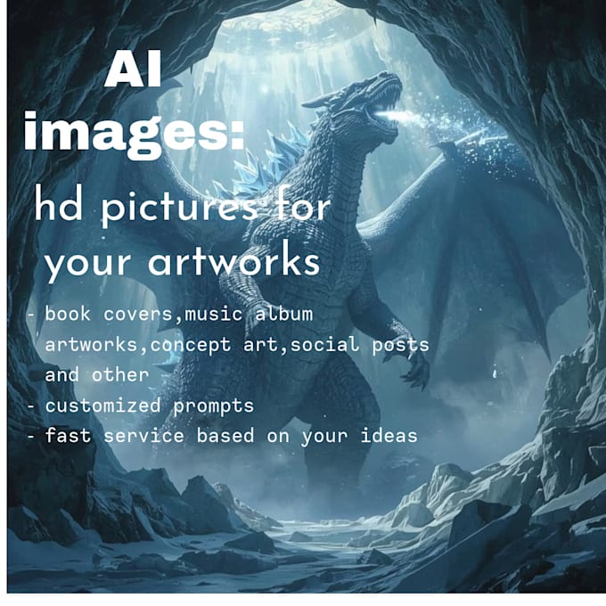 create ai generated cyberpunk,fantasy and sci fi art for your project