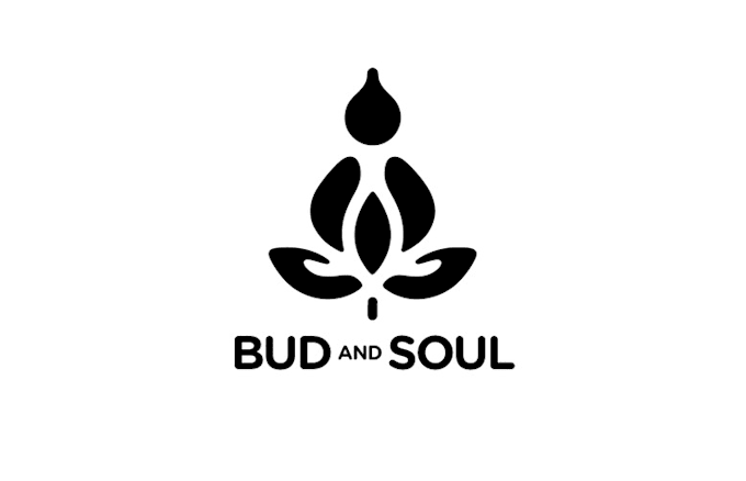 design modern clean edgy feel plant based logo