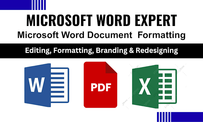 do ms word templates design, branding, typesetting, letterheads