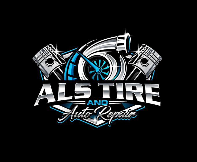 create awesome and gorgeous auto repair logo design