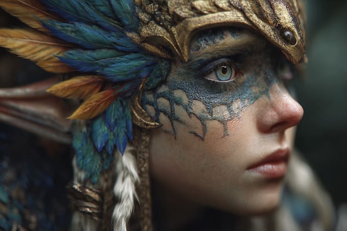 draw character illustration and concept art
