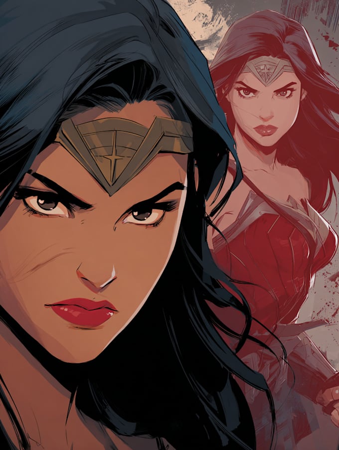 design characters and comic books