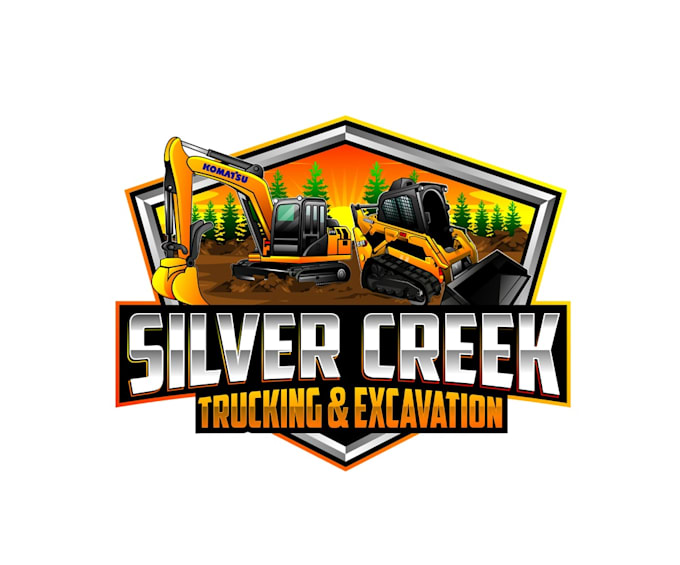 create graceful and fantastic construction logo design