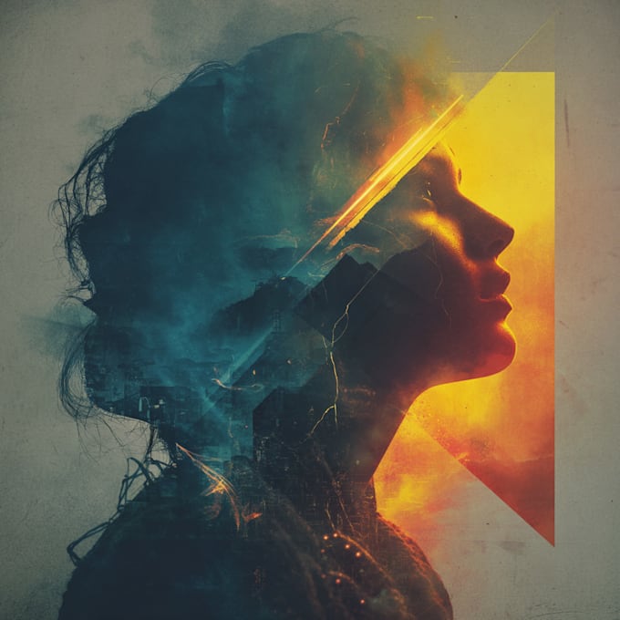 make a professional album cover , mixtape cover design