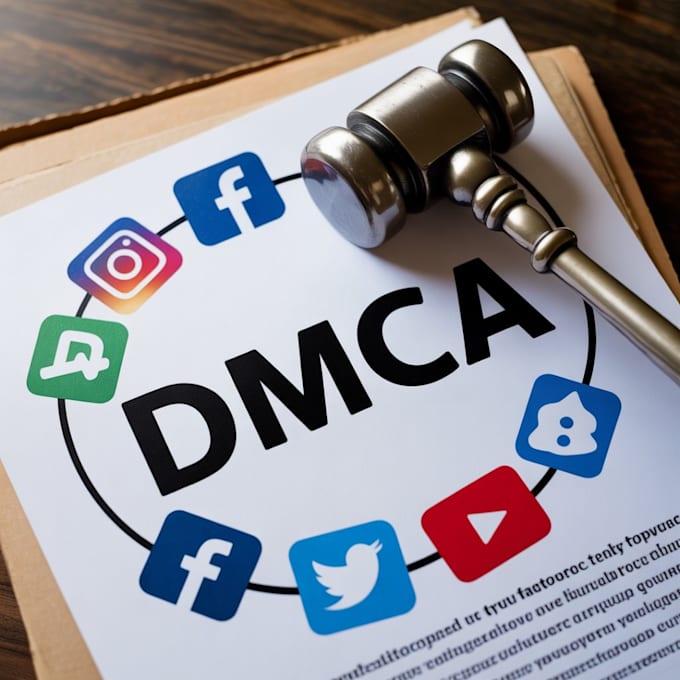 remove and delete facebook, instagram youtube, reddit copyright content by dmca