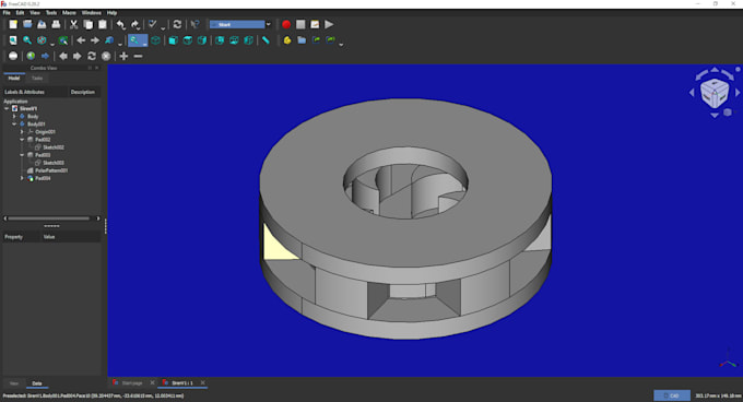 create functional 3d models in freecad at a low price