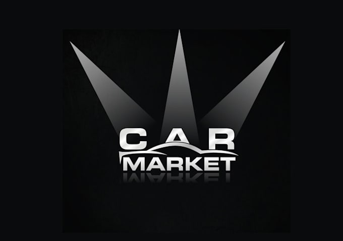 design essential inventive car market logo