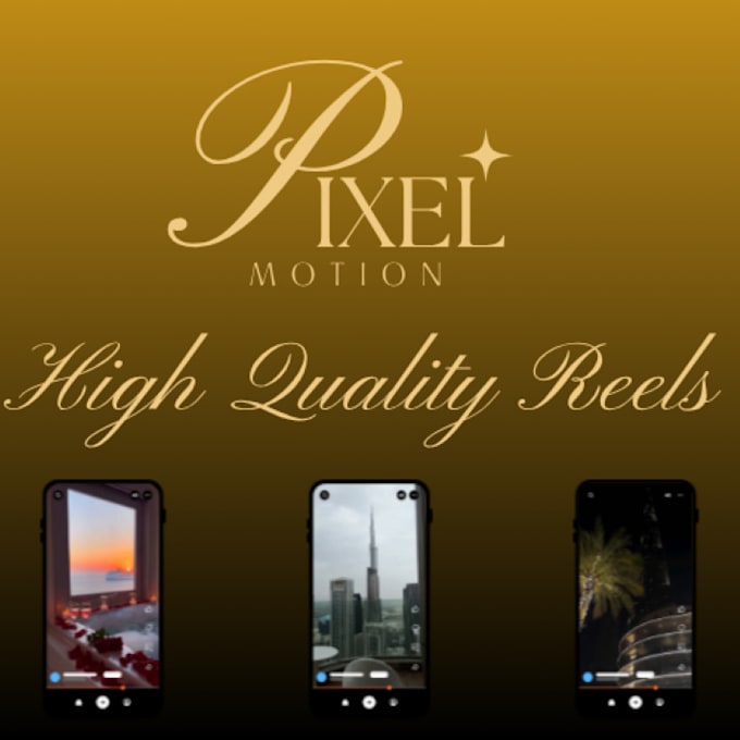 create stunning luxury, travel, faceless or beach reels with music