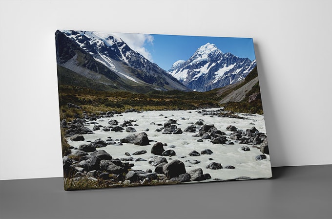 Make A Gorgeous Mockup Of Your Photo Or Painting On Canvas By