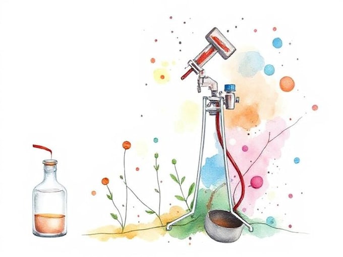 be ready for scientific watercolor illustration