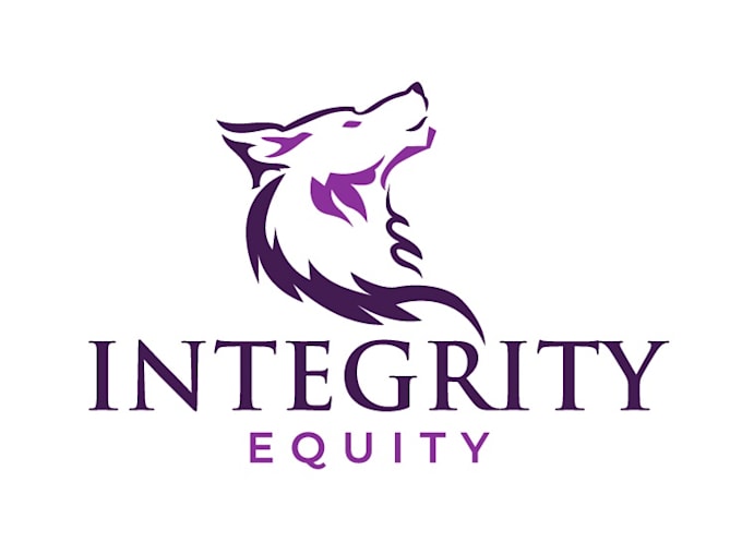 design unique wolf logo with free unlimited revisions