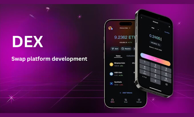 develop decentralized swap platform