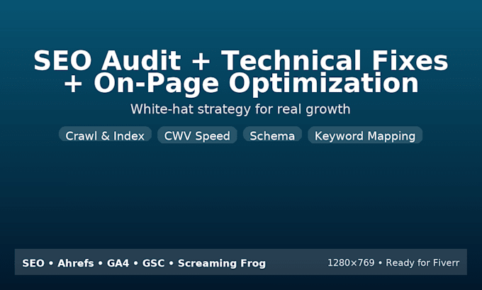 audit, fix, and grow your SEO