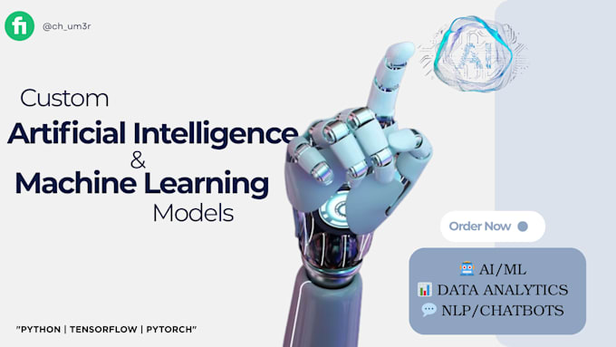 develop custom ai solutions, machine learning models, and automation tools