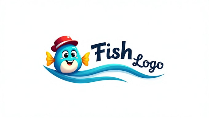 do fish mascot logo for your company