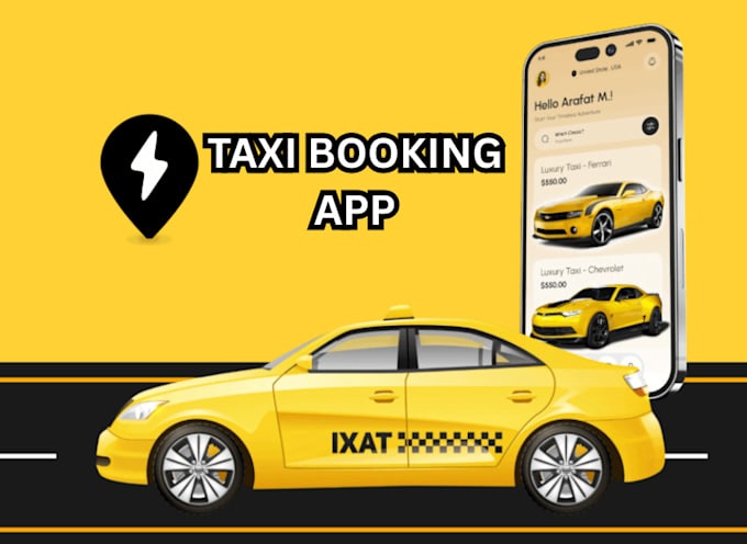 develop professional taxi booking app for android and ios like uber