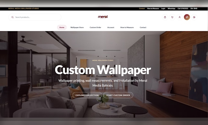 design a responsive business website or landing page
