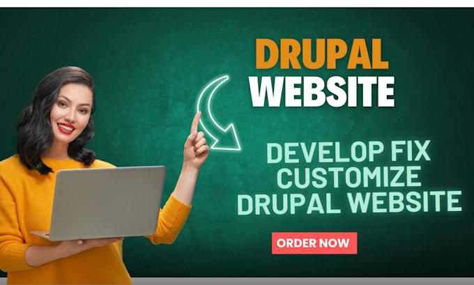 develop drupal website fix update drupal issues