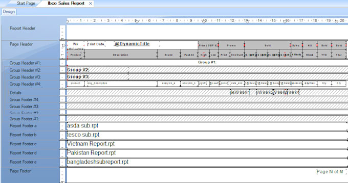 amend fix or update your crystal report professionally