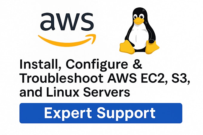 install configure and troubleshoot AWS ec2 s3 and linux servers