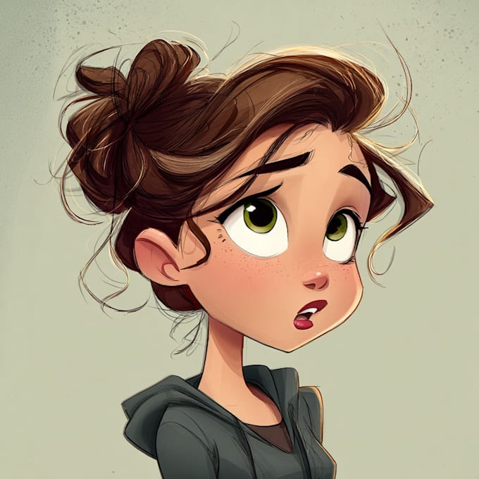 draw cartoon avatar, cartoon character