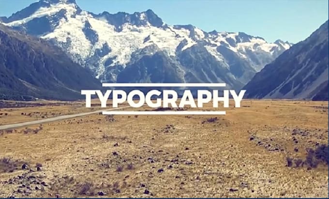 do create custom kinetic typography video, lyrics video, text animation, effects