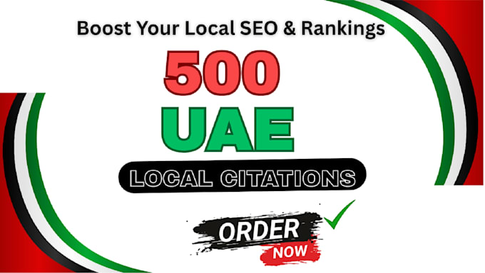 do best 500 uae local citation