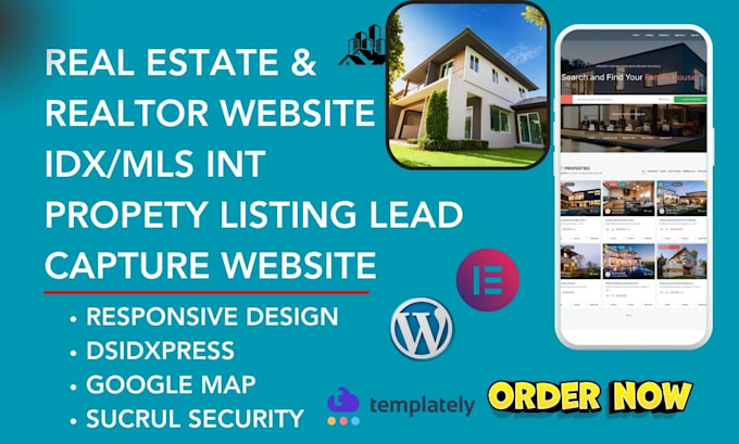 design real estate investor website vacation rental website idx mls website