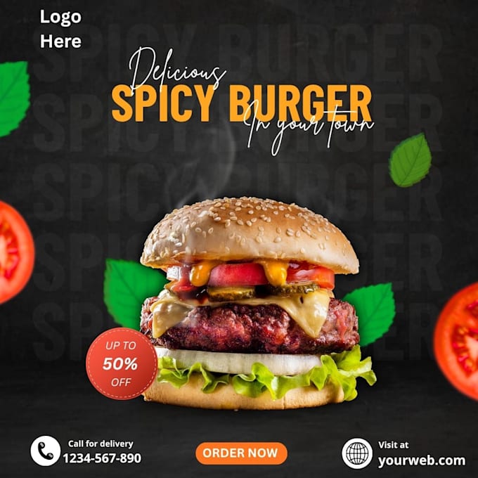 create professional social media posts designs in canva