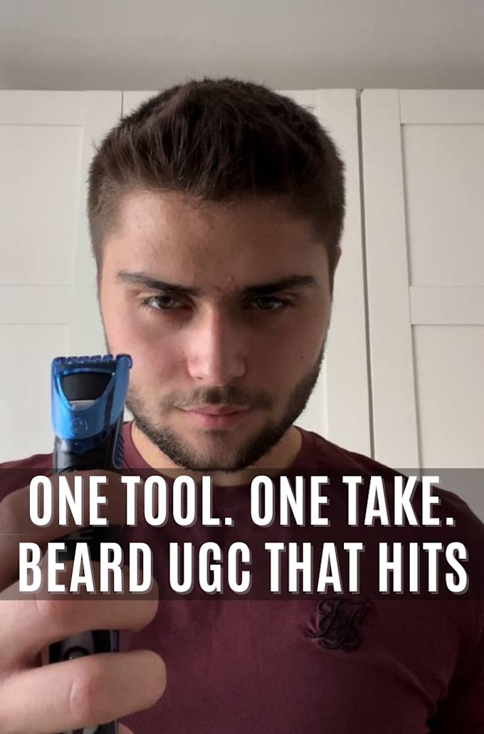 make authentic ugc ads as a male ugc creator