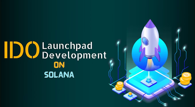 build you a ido launchpad for solana, dca bot